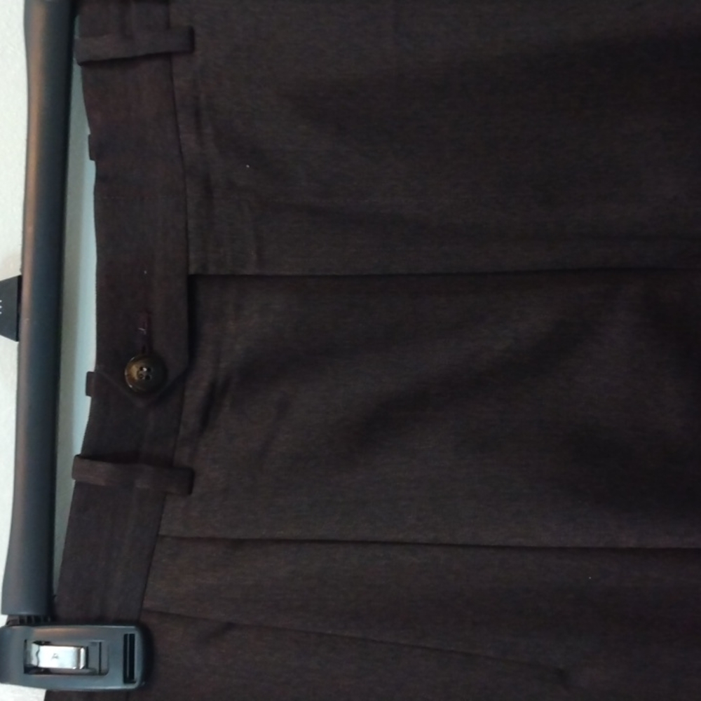 JB Britches Brown Worsted Wool Pants 36 - 30.5 (Made in Italy)